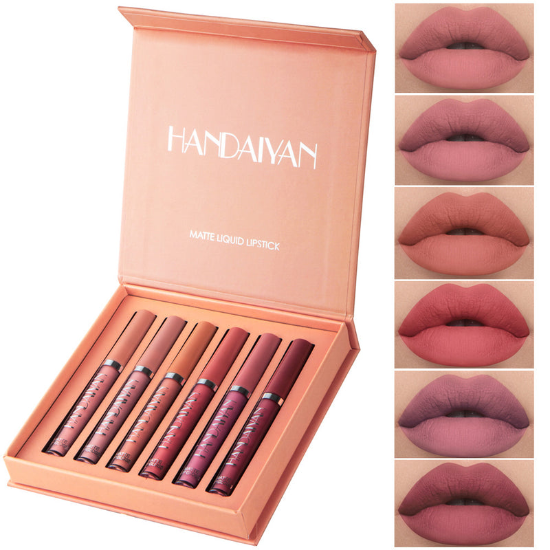 KIT LIP GLOSS HANDAIYAN MATTE [COMPRE 3, GANHE 6]